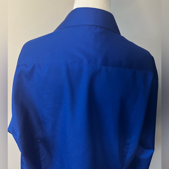 NWOT BLU by Polfroni Beautiful Blue Shirt! - Picture 7 of 9